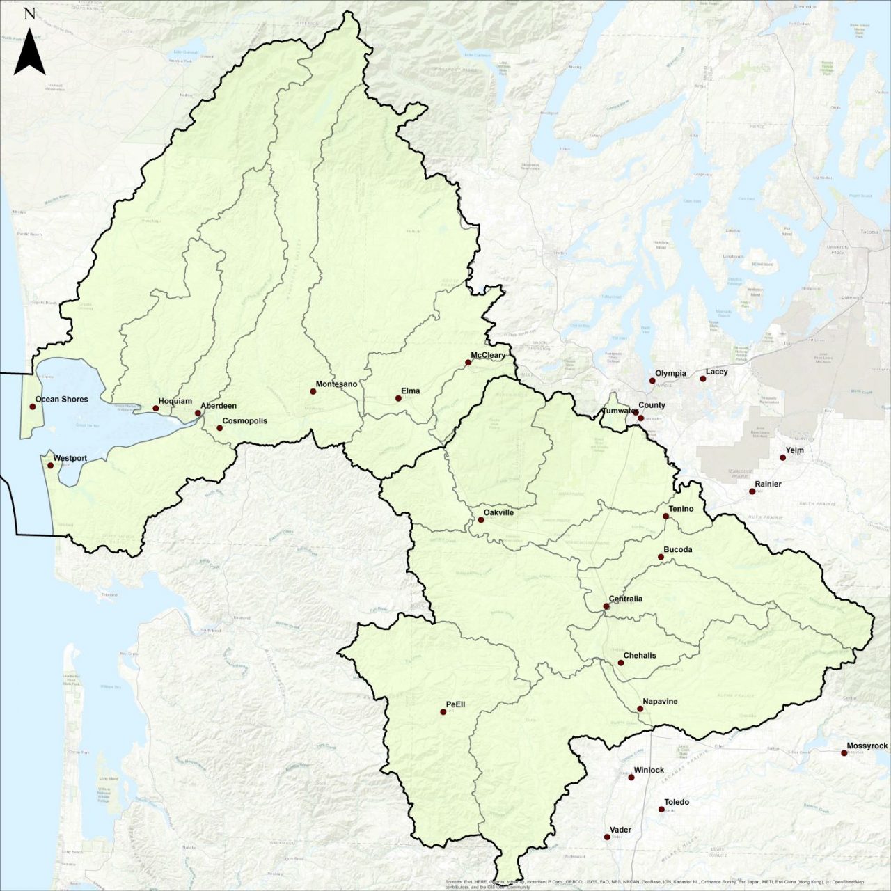 Chehalis Watershed CHEHALIS BASIN PARTNERSHIP